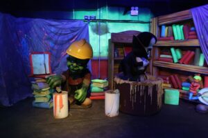 Flamingo Land Mischief Mansion 2024 08