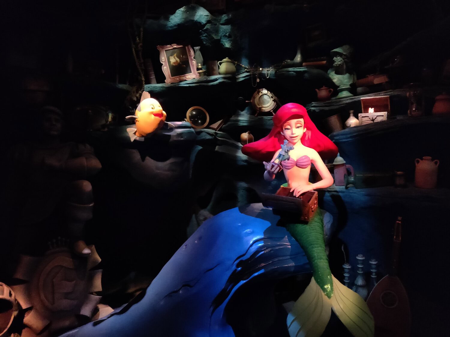 Ariel Grotto Little Mermaid Ride at Walt Disney World Magic Kingdom in  Orlando, Florida Editorial Image - Image of outside, cast: 258410240, image size:4000x3000