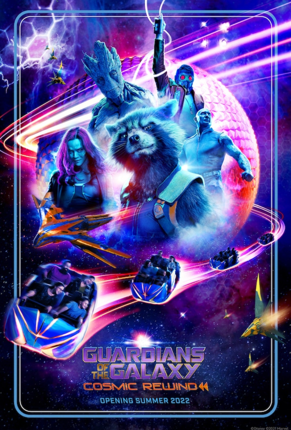 Disney announces opening date Guardians of the Galaxy: Cosmic