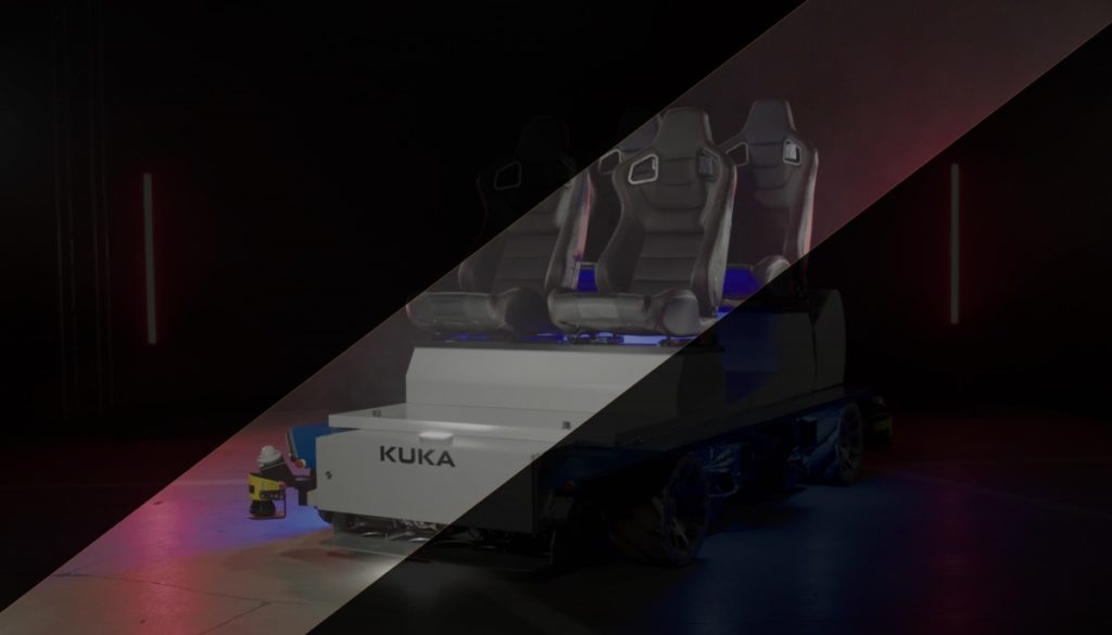 CAVU Designwerks and KUKA Robotics' new dark ride system © CAVU Designwerks