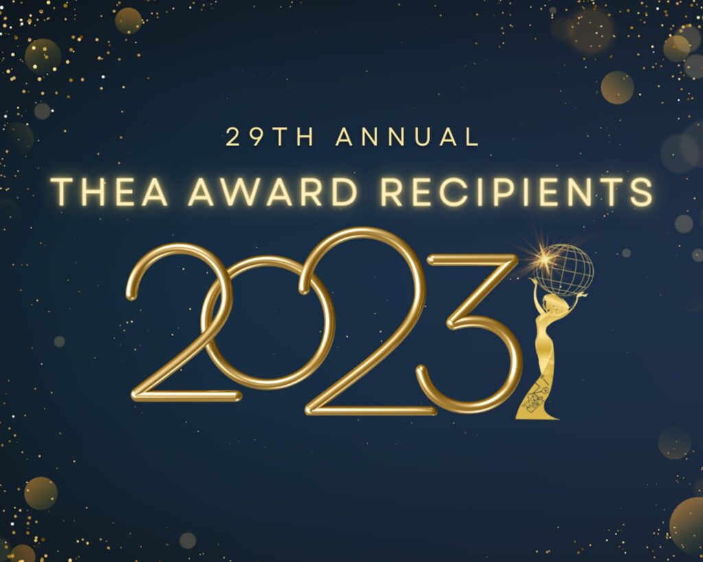 Logo for THEA Awards 2023 (© Themed Entertainment Association)