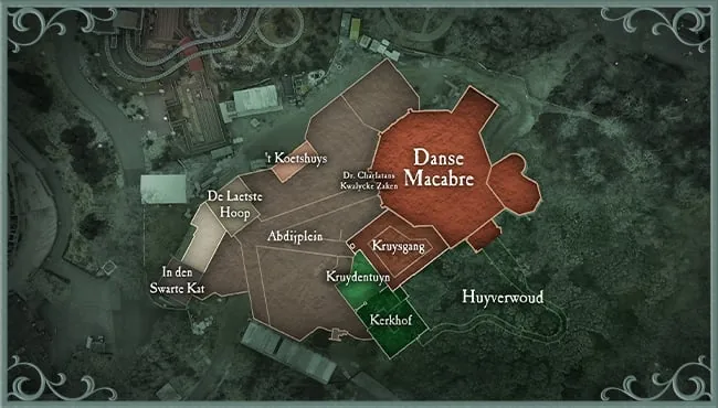 Danse Macabre area map