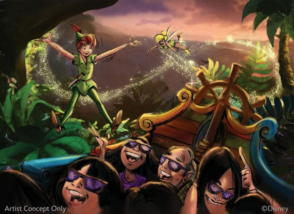 Peter Pans Never Land Adventure Ride DisneySea