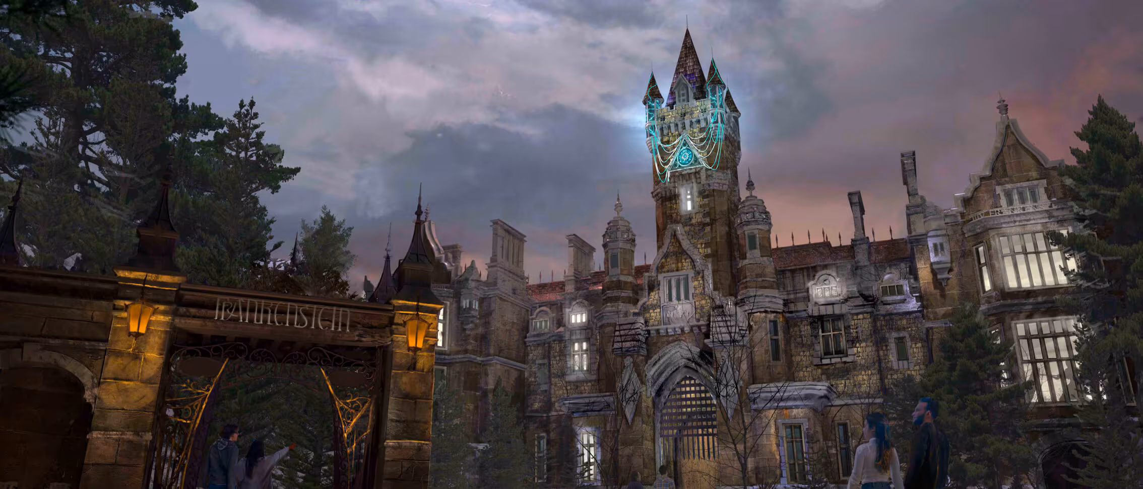 ueu dark universe frankenstein manor render a