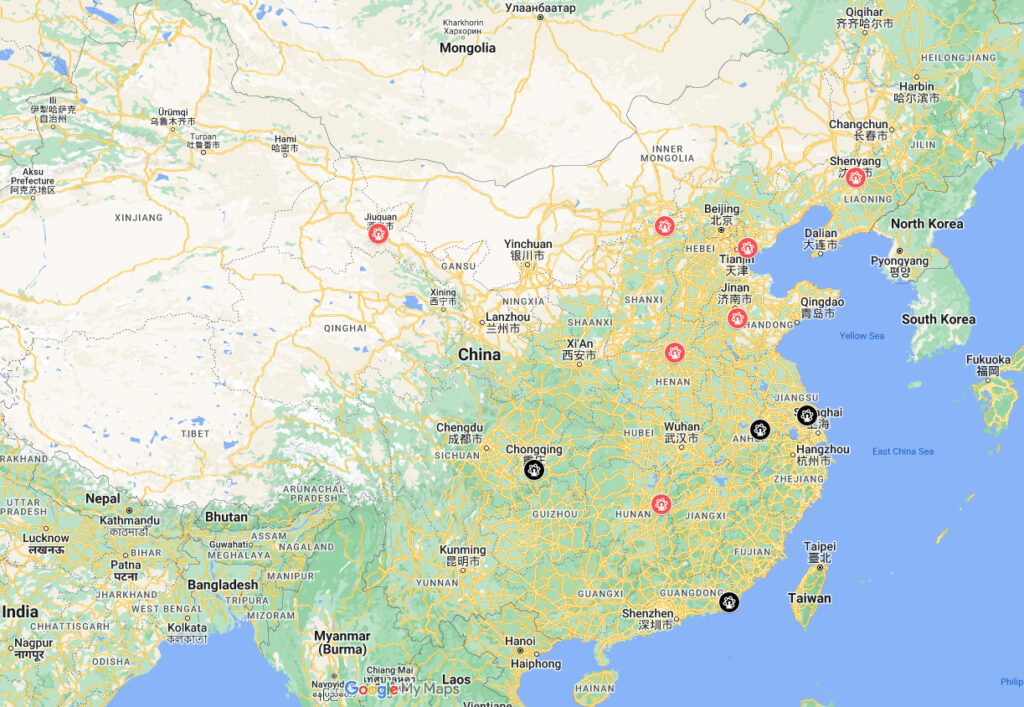 map of fantawild adventure parks