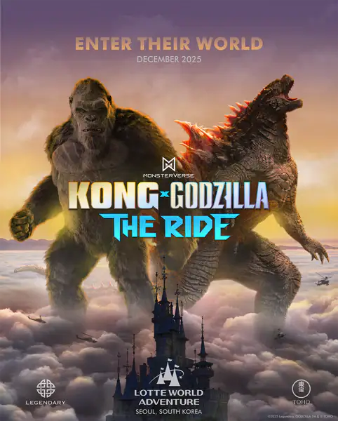 Kong x Godzilla: The Ride coming to Lotte World – DRdb