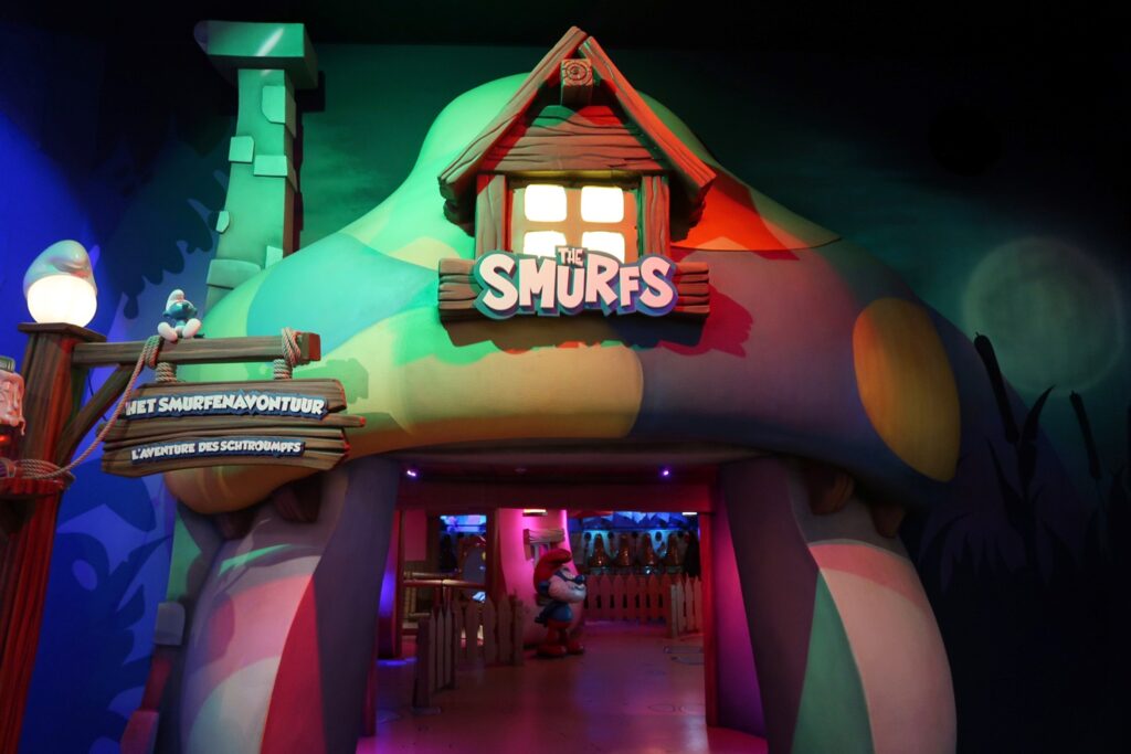 Plopsa Comic Station Het Smurfenavontuur