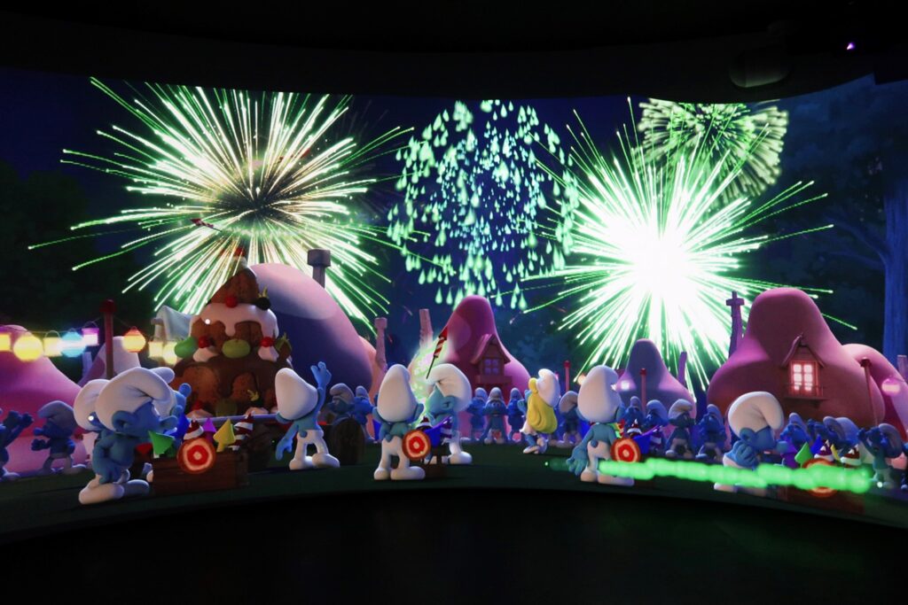 Plopsa Station Antwerp 2025 44 Smurfenavontuur