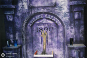 Voodoo Mansion dark ride at Oakwood theme park